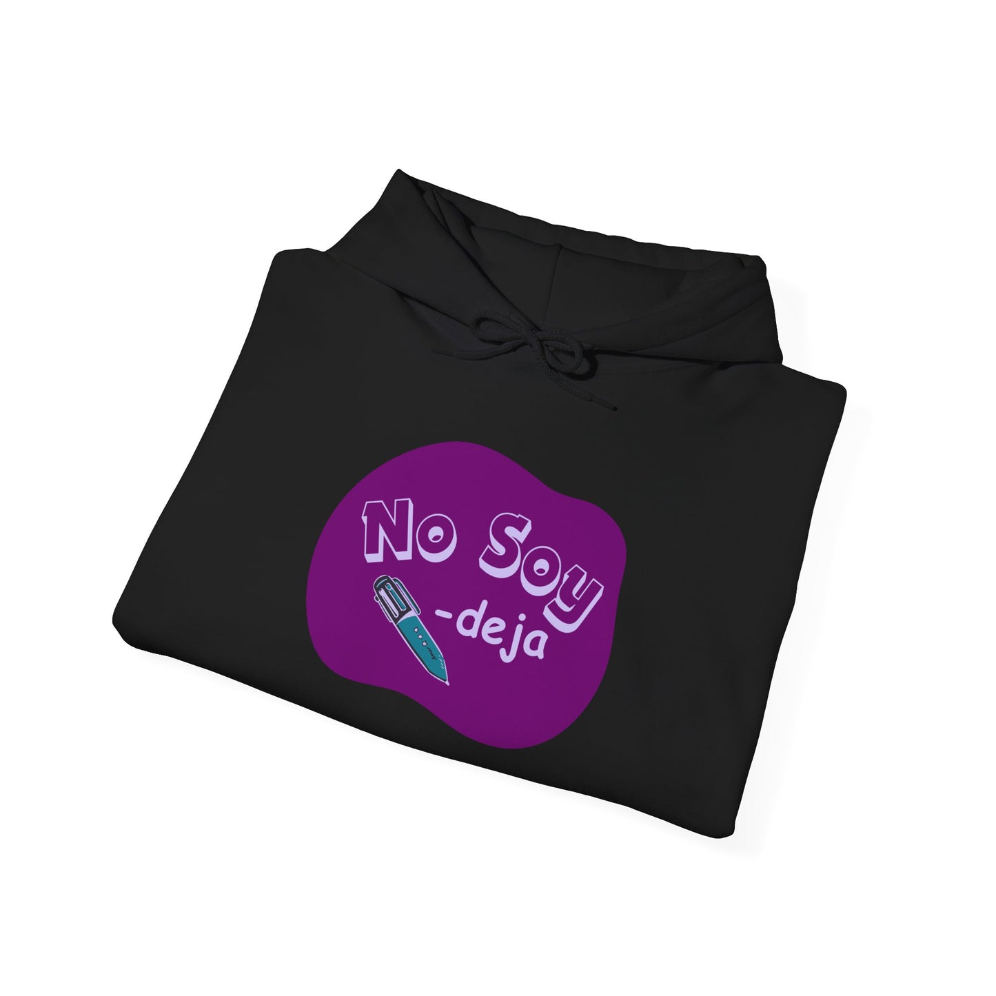 Picto Playwear - No Soy Pendeja - Black Unisex Heavy Blend™ Hooded Sweatshirt