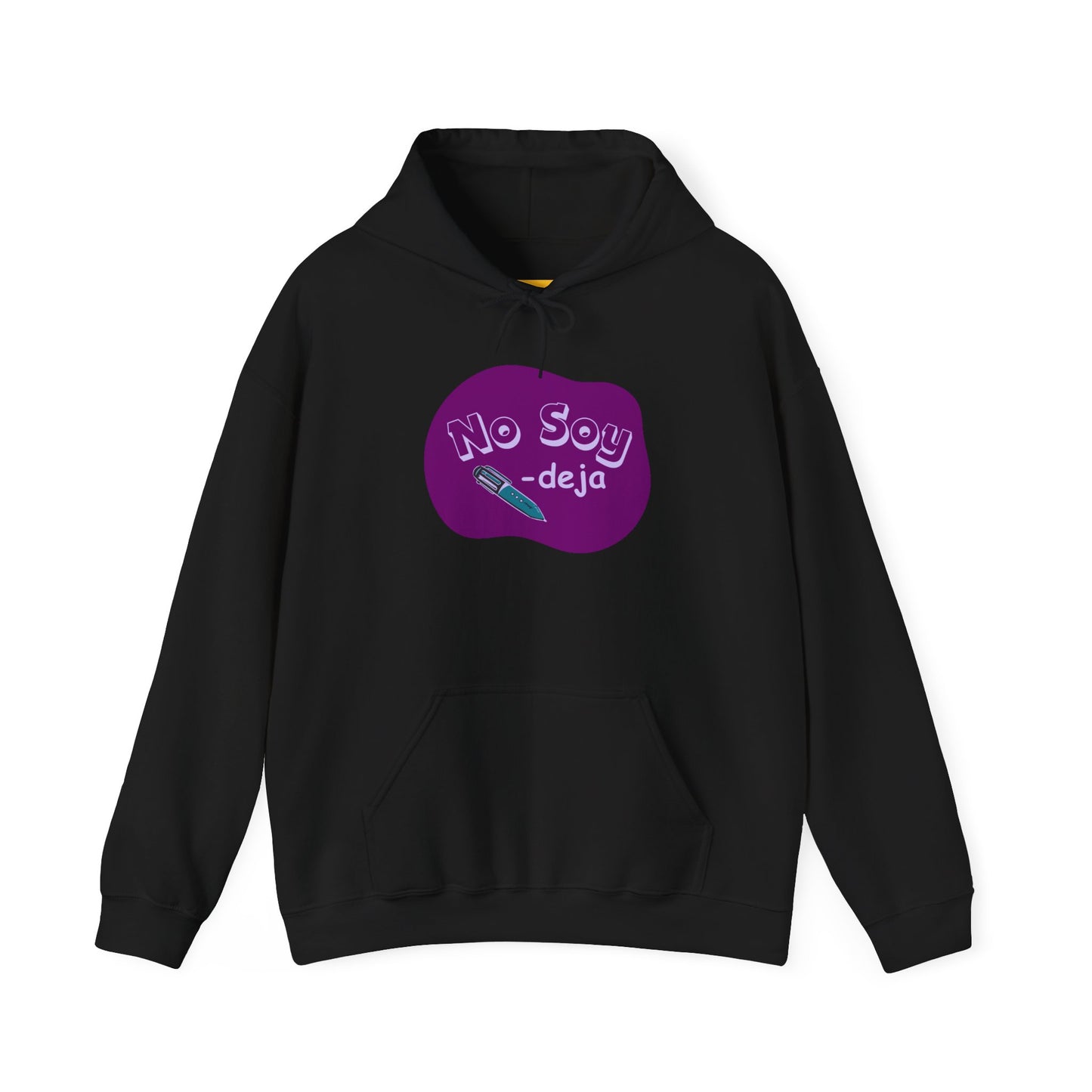Picto Playwear - No Soy Pendeja - Black Unisex Heavy Blend™ Hooded Sweatshirt