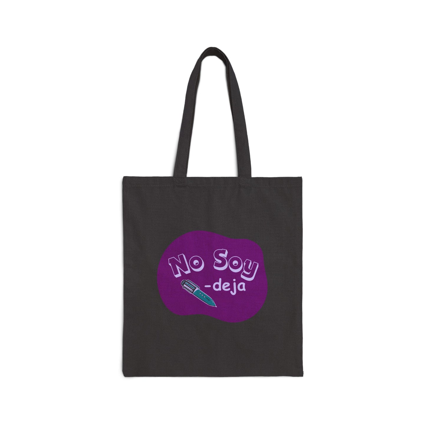 Picto Playwear - No Soy Pendeja - Purple Cotton Canvas Tote Bag